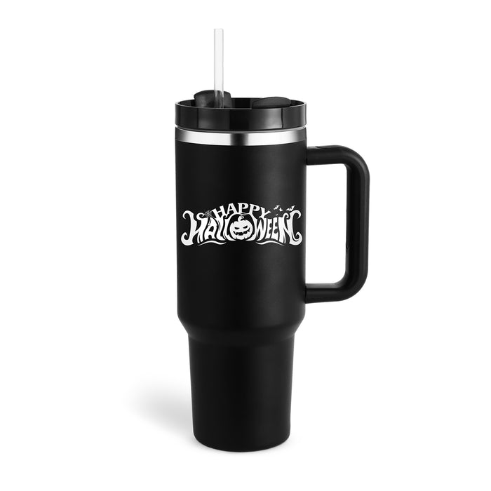 40oz Insulated Stainless Steel Tumbler – Leak-Proof Travel Mug for Hot & Cold Drinks - Samanta Factory