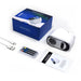 LED star projector lamp with Northern Lights, stars, and moon effects