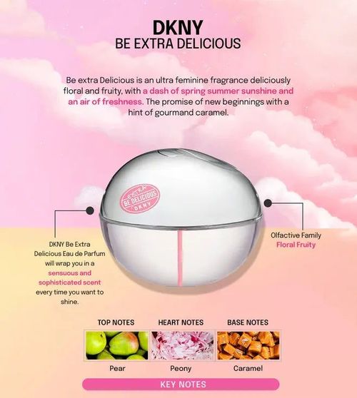Dkny Be Extra Delicious Eau De Parfum Spray 100ml - Samanta Factory