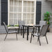 Garden Dining Chairs – Stackable Outdoor Design with High Back Support - Samanta Factory