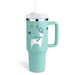 40oz Insulated Stainless Steel Tumbler – Leak-Proof Travel Mug for Hot & Cold Drinks - Samanta Factory