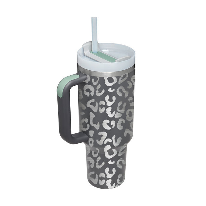 40oz Insulated Stainless Steel Tumbler – Leak-Proof Travel Mug for Hot & Cold Drinks - Samanta Factory