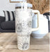 40oz Insulated Stainless Steel Tumbler – Leak-Proof Travel Mug for Hot & Cold Drinks - Samanta Factory