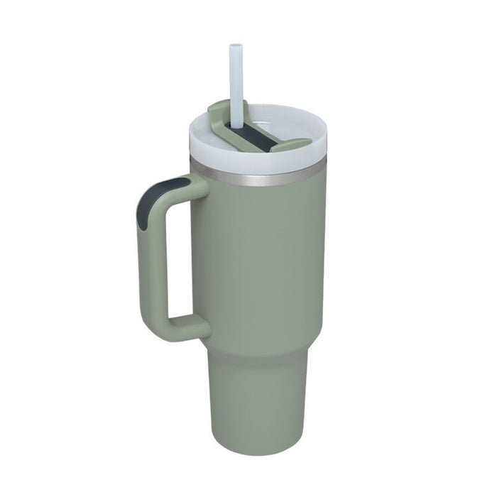 40oz Insulated Stainless Steel Tumbler – Leak-Proof Travel Mug for Hot & Cold Drinks - Samanta Factory