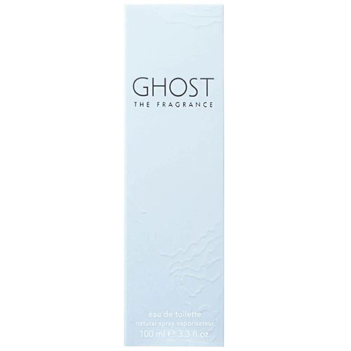 Ghost The Fragrance Eau de Toilette 100ml spray bottle, showcasing its iconic crescent moon design