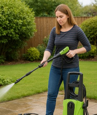 High-Pressure Power Washer – 1800W Motor with 150 Bar for Home & Car Cleaning - Samanta Factory
