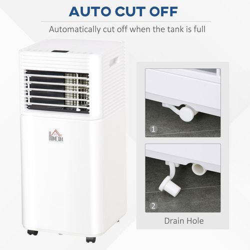 9000 BTU 4-in-1 Portable Air Conditioner |Dehumidifier & Sleep Mode with LED Display & Timer - Samanta Factory