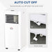 9000 BTU 4-in-1 Portable Air Conditioner |Dehumidifier & Sleep Mode with LED Display & Timer - Samanta Factory