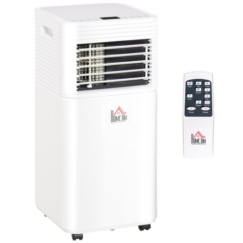 9000 BTU 4-in-1 portable air conditioner with LED display, cooling, dehumidifier, fan and sleep mode – UK home and bedroom AC unit