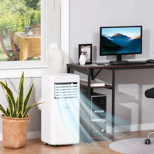 9000 BTU 4-in-1 Portable Air Conditioner |Dehumidifier & Sleep Mode with LED Display & Timer - Samanta Factory