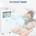 9000 BTU 4-in-1 Portable Air Conditioner |Dehumidifier & Sleep Mode with LED Display & Timer - Samanta Factory