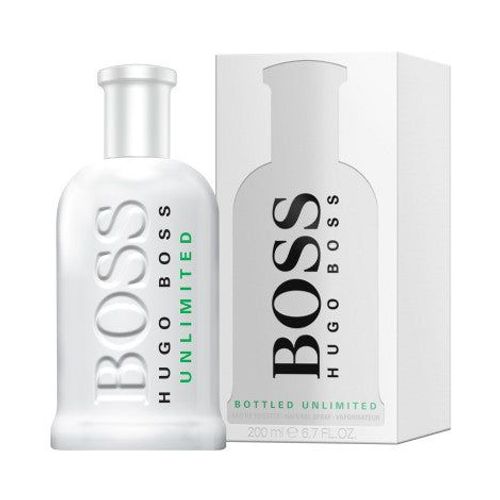 Hugo Boss Bottled Unlimited Eau de Toilette 200ml – Fresh and invigorating men's fragrance