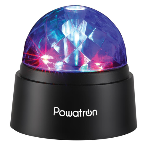 Powertron Starball Disco Light | Compact and portable, Multi-coloured light - Samanta Factory