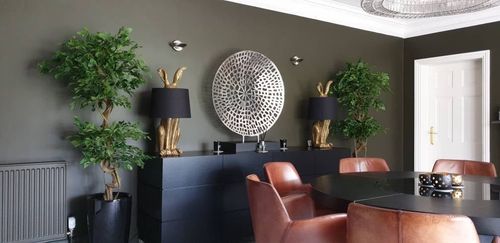 Artificial Ficus Tree – Twisted Trunk Japanese Fruticosa Style - Samanta Factory
