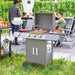 Gas Barbecue Grill – 3+1 Burner with Large Cooking Area - Samanta Factory