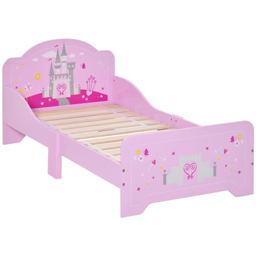 Kids Bed – Princess Castle Design with Side Rails - Samanta Factory