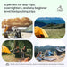 Outdoor Camping Tent – Large 5-6 Person Family Tent with Waterproof Design - Samanta Factory