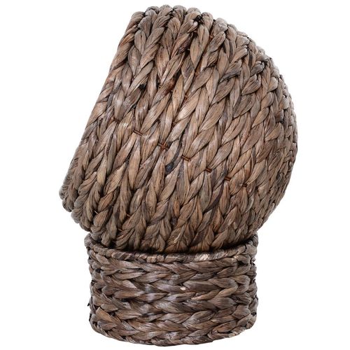 Wicker Cat House – Elevated Bed with Cozy Interior - Samanta Factory