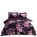 Cotton Blend Floral Duvet Cover Set with Pillowcases