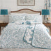 Polyester Floral Duvet Cover Set with Pillowcases