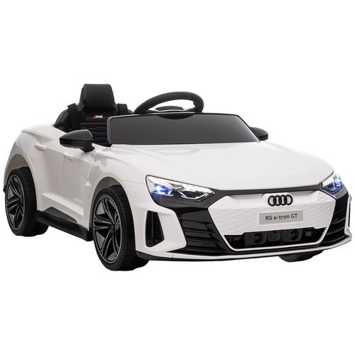Audi RS E-tron GT electric ride-on car with LED lights and music for kids