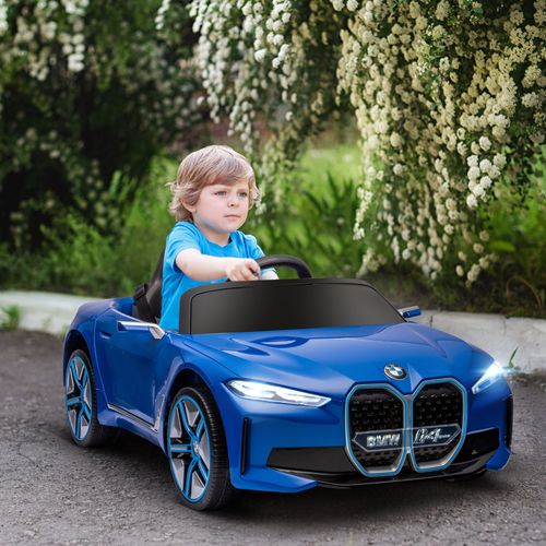 BMW i4 Licensed Kids Electric Ride-On Car – Realistic Driving Fun - Samanta Factory