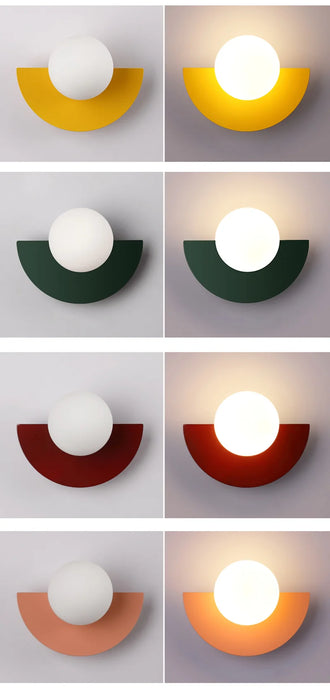 Wall Lamp – Nordic LED Ball Light for Stylish Home Decor - Samanta Factory
