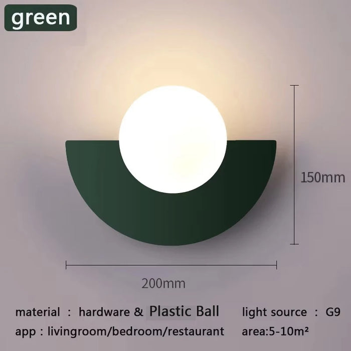 Wall Lamp – Nordic LED Ball Light for Stylish Home Decor - Samanta Factory