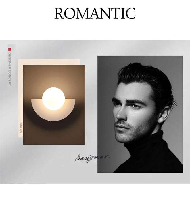 Wall Lamp – Nordic LED Ball Light for Stylish Home Decor - Samanta Factory