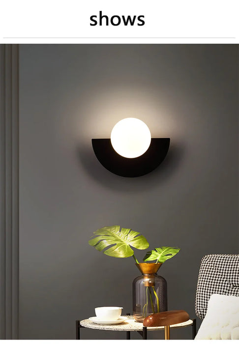Wall Lamp – Nordic LED Ball Light for Stylish Home Decor - Samanta Factory