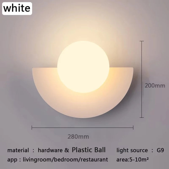Wall Lamp – Nordic LED Ball Light for Stylish Home Decor - Samanta Factory