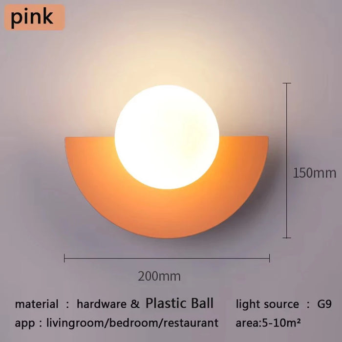 Wall Lamp – Nordic LED Ball Light for Stylish Home Decor - Samanta Factory