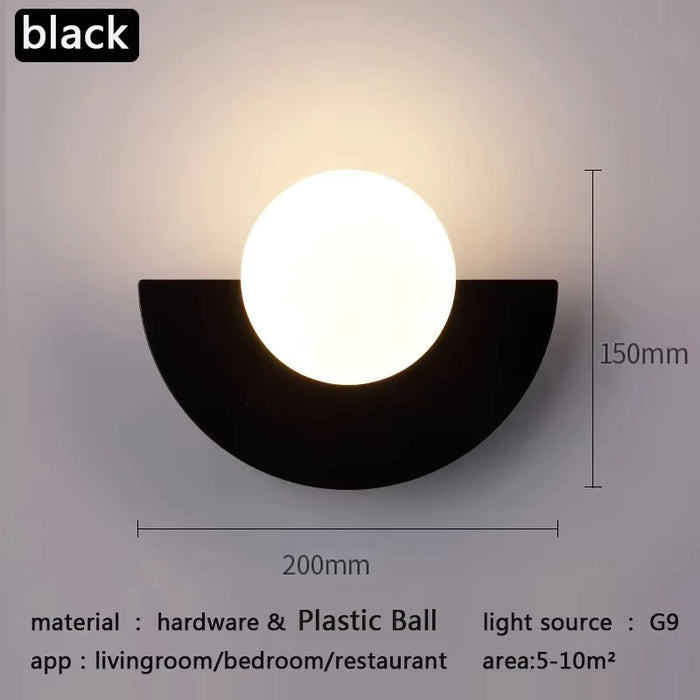 Wall Lamp – Nordic LED Ball Light for Stylish Home Decor - Samanta Factory