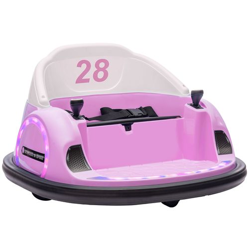 Fun and safe kids ride on car with LED lights, music, and remote control, ideal for toddlers