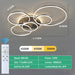 Modern LED Ceiling Chandelier – Dimmable with Remote Control - Samanta Factory