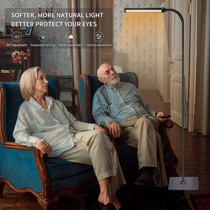 Floor Lamp – Adjustable Dimmable Gooseneck LED - Samanta Factory