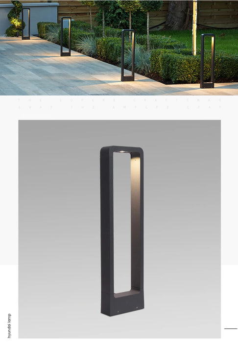 LED Garden Lights – Waterproof Modern Aluminum Lawn Lamp - Samanta Factory