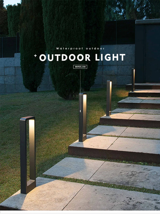 LED Garden Lights – Waterproof Modern Aluminum Lawn Lamp - Samanta Factory