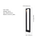LED Garden Lights – Waterproof Modern Aluminum Lawn Lamp - Samanta Factory