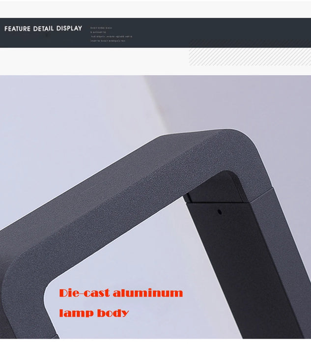 LED Garden Lights – Waterproof Modern Aluminum Lawn Lamp - Samanta Factory