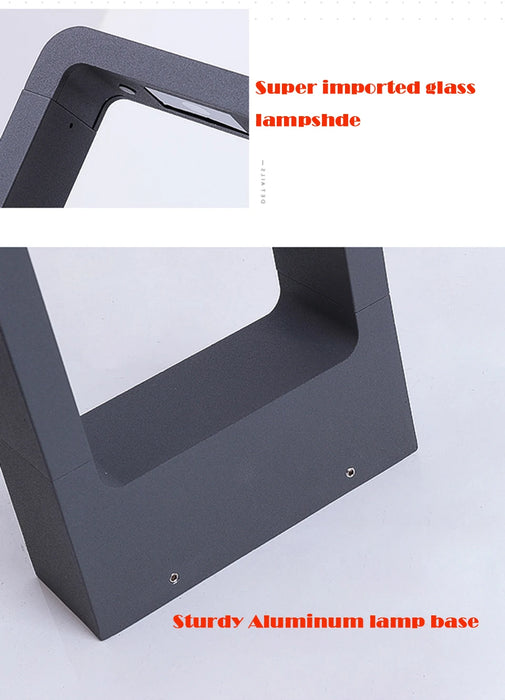 LED Garden Lights – Waterproof Modern Aluminum Lawn Lamp - Samanta Factory