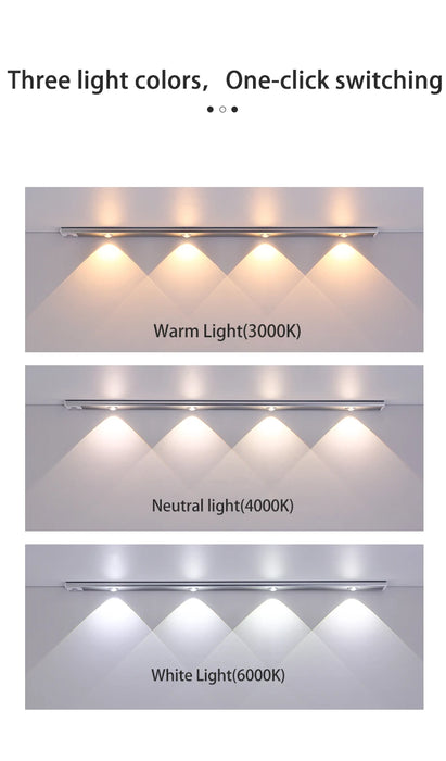 Motion Sensor Light – Ultra-Thin Wireless LED for Cabinets & Wardrobes - Samanta Factory