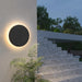 Durable modern LED wall lamp for outdoor gardens and porches