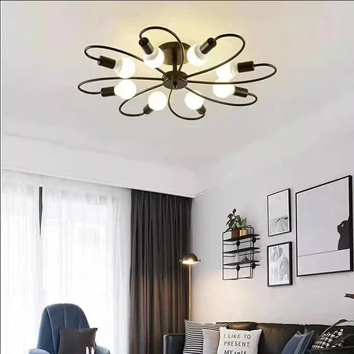 LED Chandelier – Modern Minimalist Ceiling Light - Samanta Factory