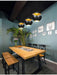 LED Chandelier – Modern Pendant Light for Dining & Kitchen - Samanta Factory