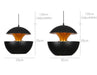 LED Chandelier – Modern Pendant Light for Dining & Kitchen - Samanta Factory