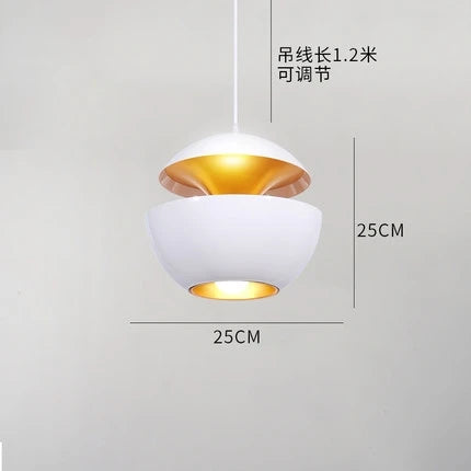 LED Chandelier – Modern Pendant Light for Dining & Kitchen - Samanta Factory