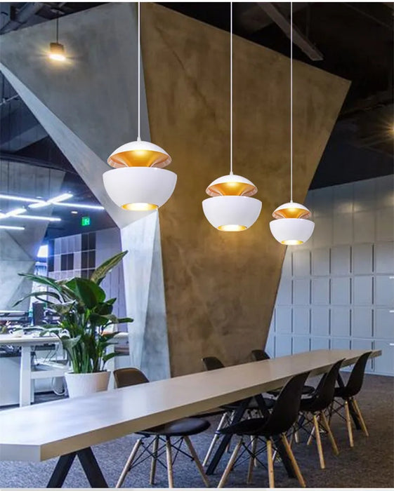 LED Chandelier – Modern Pendant Light for Dining & Kitchen - Samanta Factory