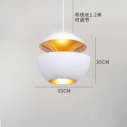 LED Chandelier – Modern Pendant Light for Dining & Kitchen - Samanta Factory