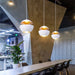 LED Chandelier – Modern Pendant Light for Dining & Kitchen - Samanta Factory